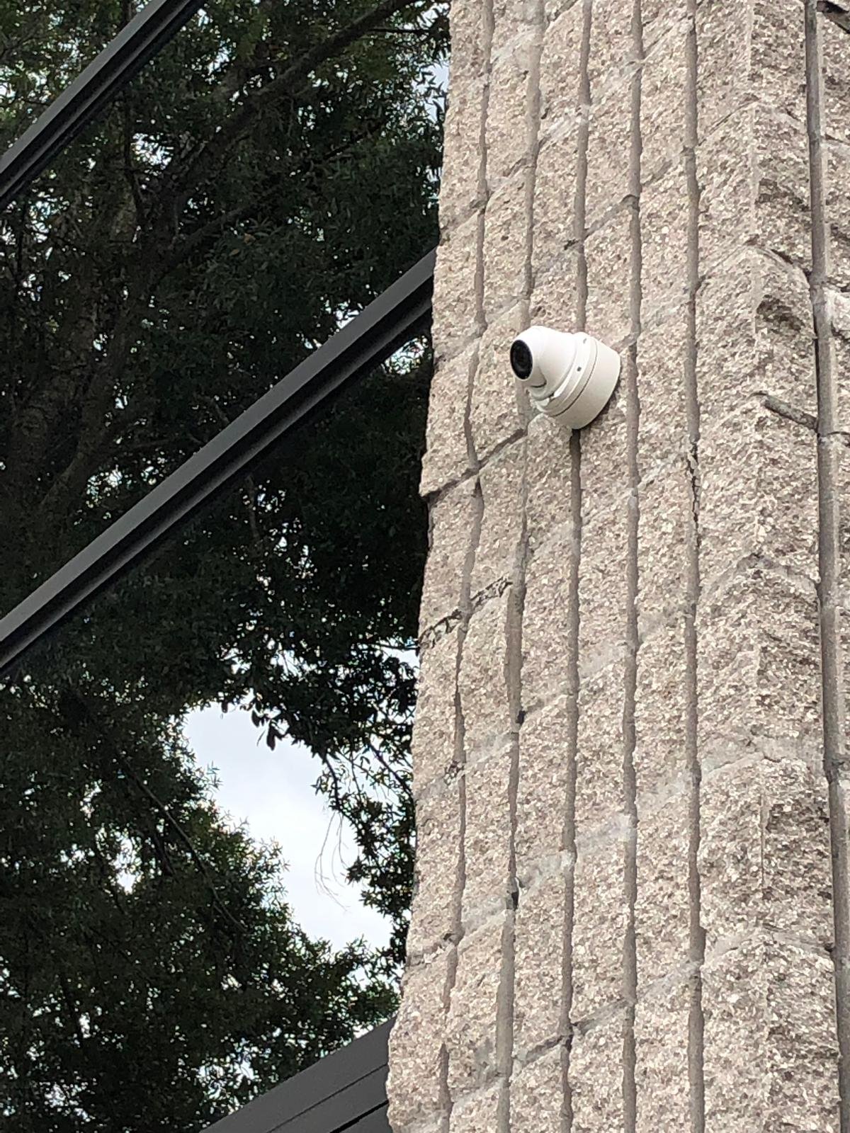 Estimate and Project Planning 24 Dome Camera external installation
