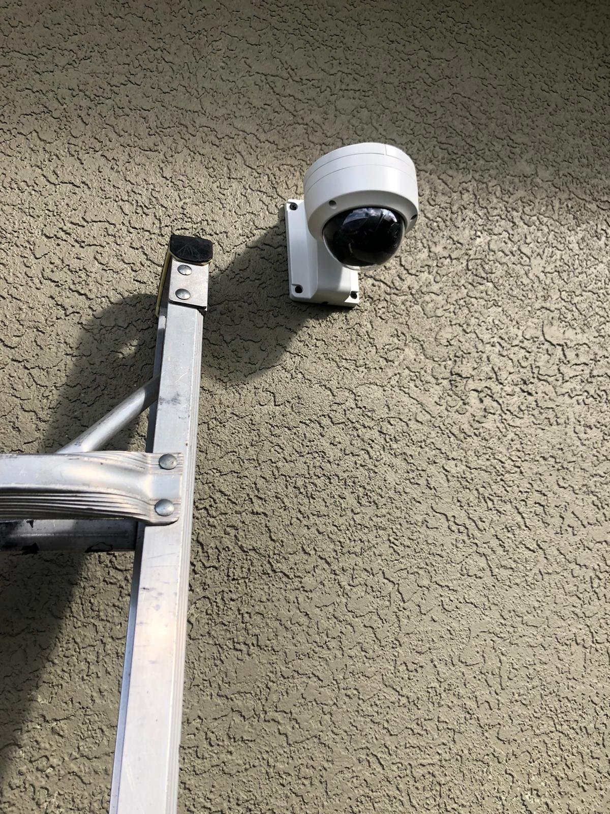 Estimate and Project Planning 29 Dome Camera external installation